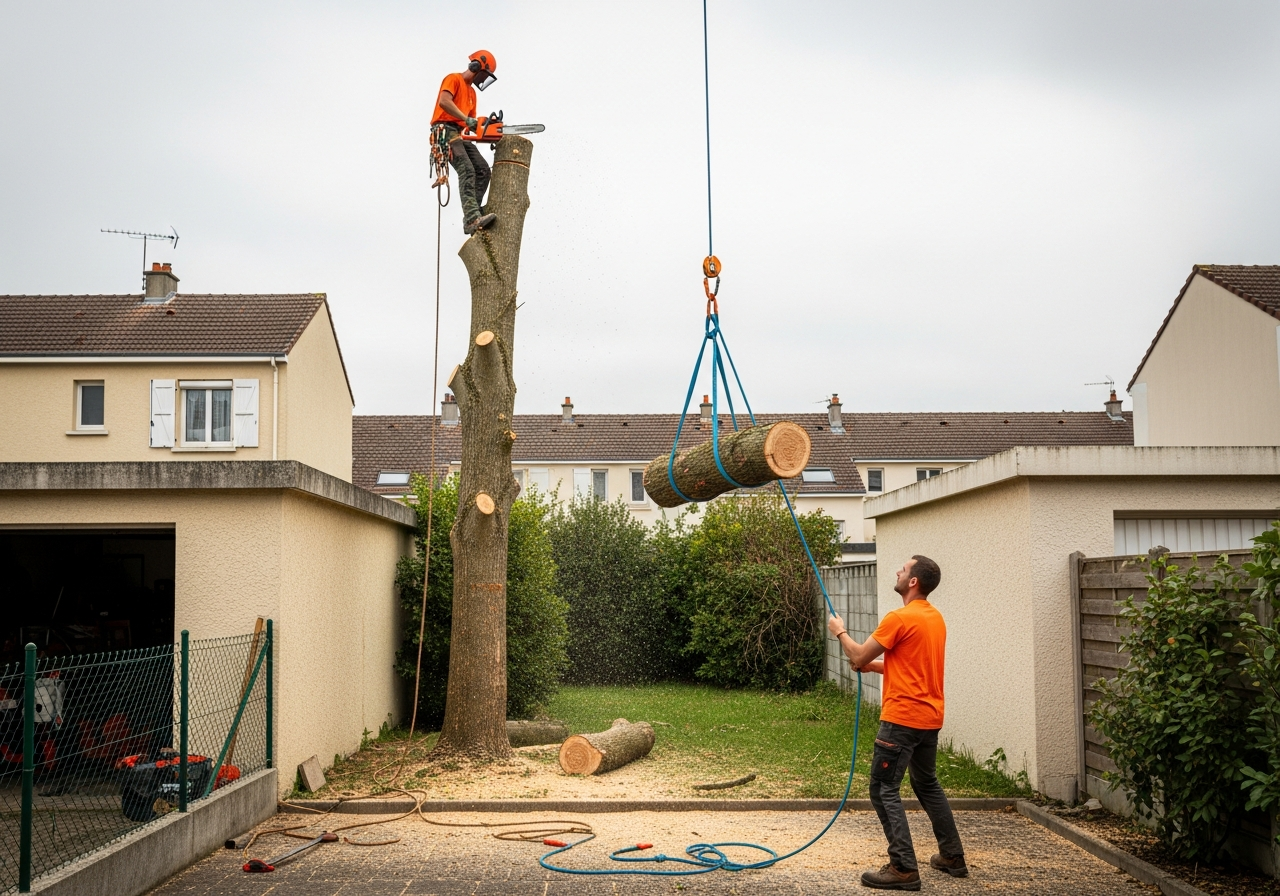 Abattage d'arbres et Démontage délicat à Reims